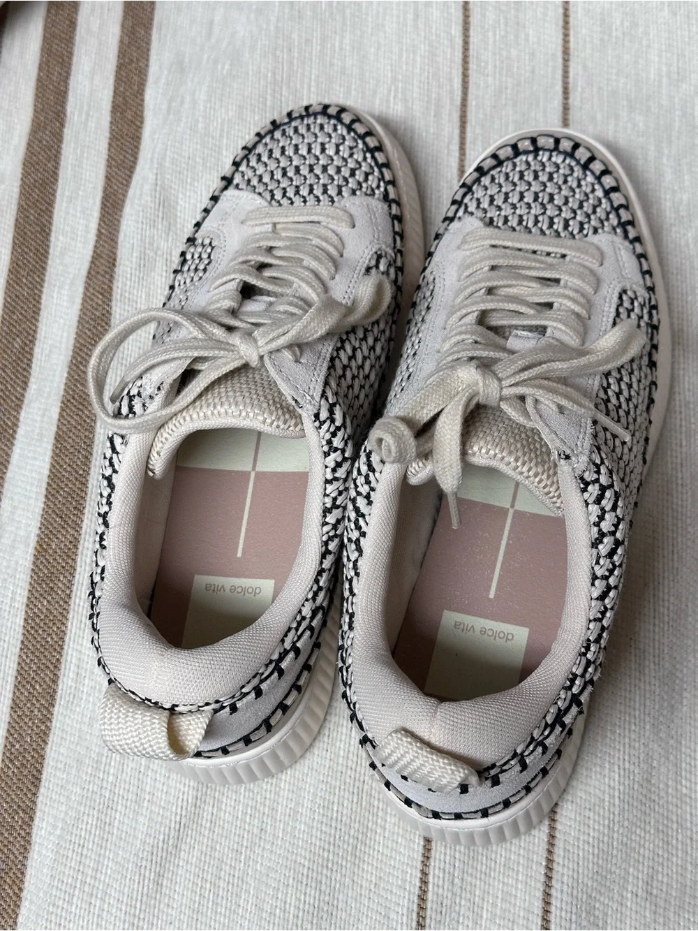 Dolce Vita woven cream